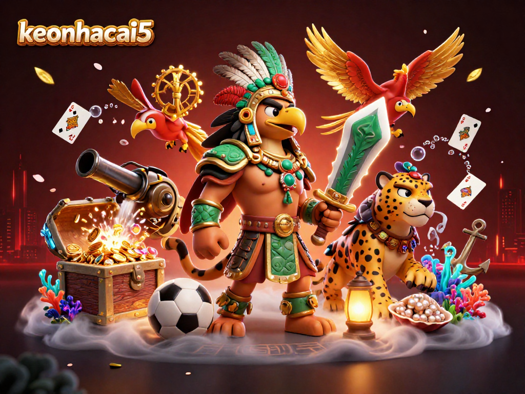 Explore keonhacai5 for thrilling sports betting adventures with vibrant graphics.