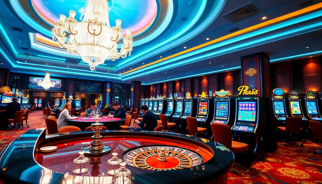 Experience thrilling gameplay at https://b52pm.com/ with high-stakes poker and glamorous casino scenes.