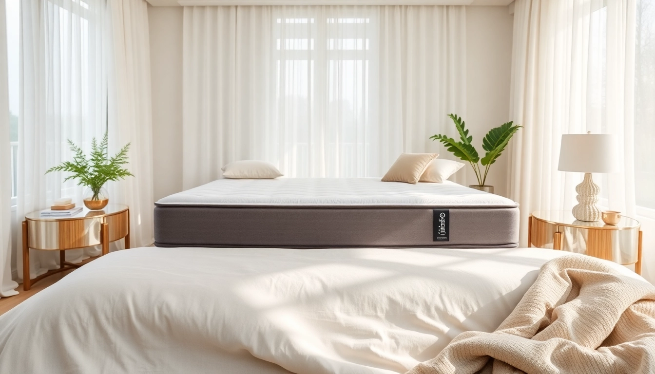 Enhance your sleep experience with a posturpedic mattress in a luxurious bedroom setting.