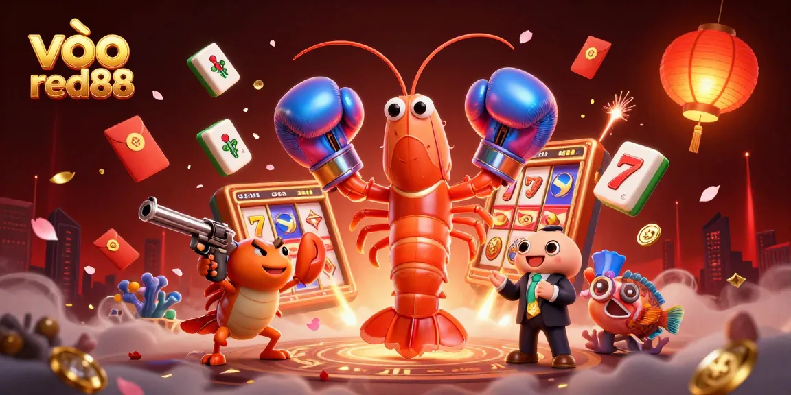 Spin the reels and win big into the world of vào red88 with animated casino characters!